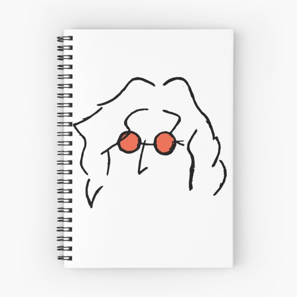 Artikelvorschau, John Lennon Imagine Portrait Linienzeichnung entworfen und verkauft von MonetBraulio.