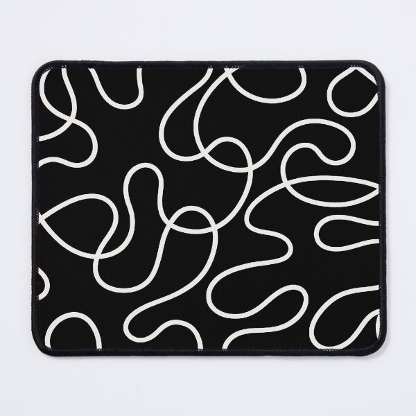 Item preview, Black and White Dancing Lines designed and sold by tonymagnerart.