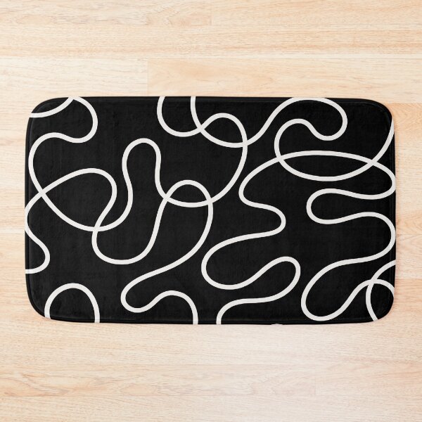 Item preview, Black and White Dancing Lines designed and sold by tonymagnerart.