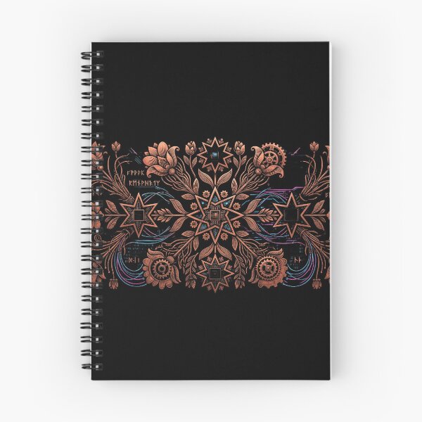 Item preview, Slavic Cyber-Embroidery: Copper Logic Pattern designed and sold by Wild Hare.