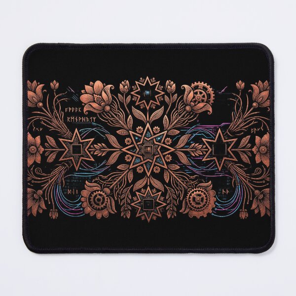 Item preview, Slavic Cyber-Embroidery: Copper Logic Pattern designed and sold by Wild Hare.
