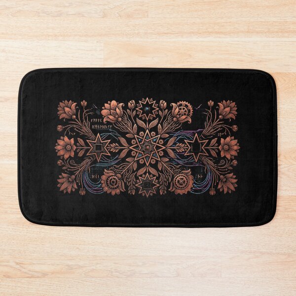 Item preview, Slavic Cyber-Embroidery: Copper Logic Pattern designed and sold by Wild Hare.