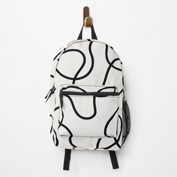 Item preview, Black and White Dancing Lines designed and sold by tonymagnerart.