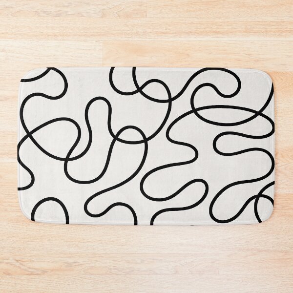 Item preview, Black and White Dancing Lines designed and sold by tonymagnerart.