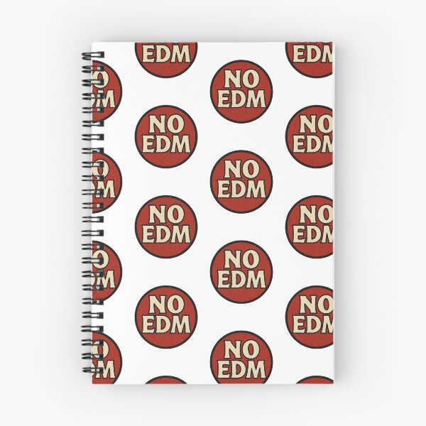 Item preview, No EDM – Underground Electronic Music Statement Design designed and sold by |TRSSHOP|.