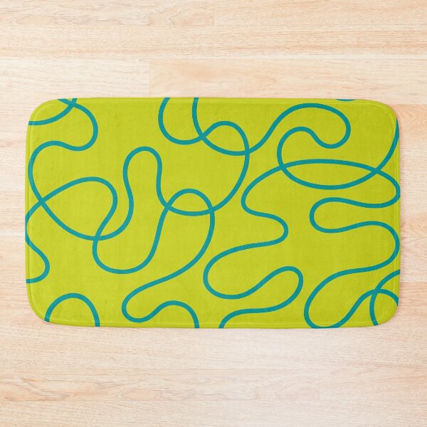 Item preview, Green and Yellow Dancing Lines designed and sold by tonymagnerart.