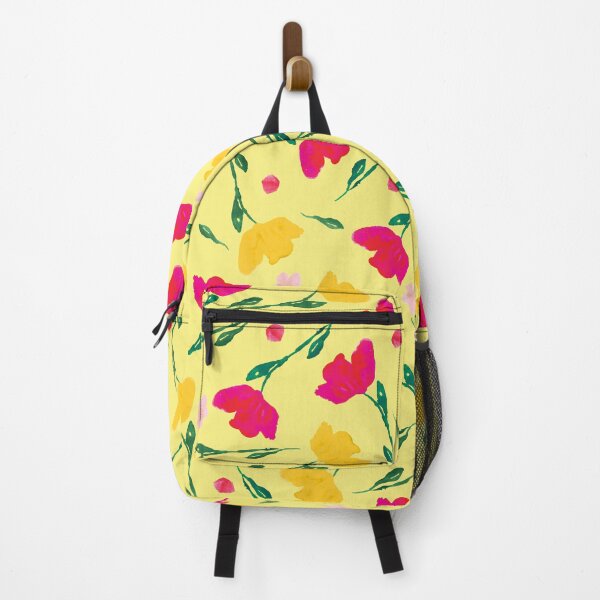 Item preview, Yellow version of Flower garden pattern with red and yellow tulips designed and sold by studiodrchicken.