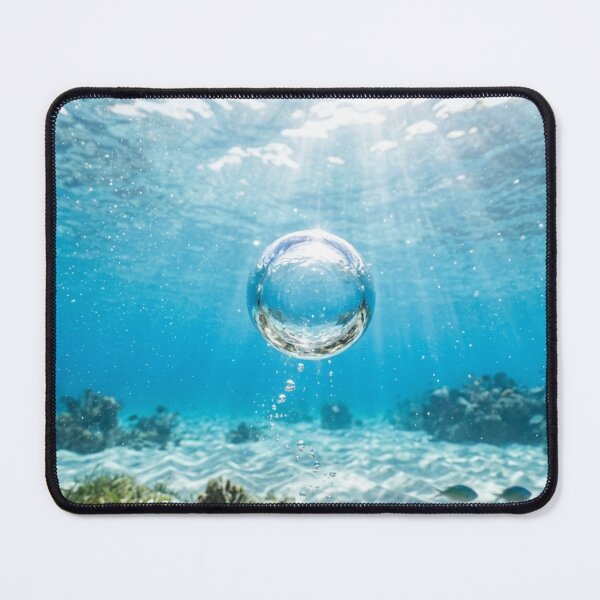 Item preview, Air bubble under clear water designed and sold by Malisa345.