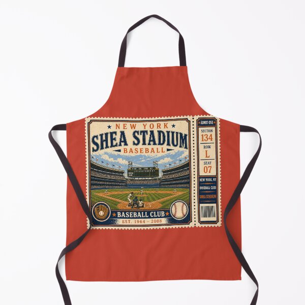 Item preview, New York Baseball Vintage Ticket Stub Shea Stadium Retro Classic Ballpark Design designed and sold by GhostDawgs.