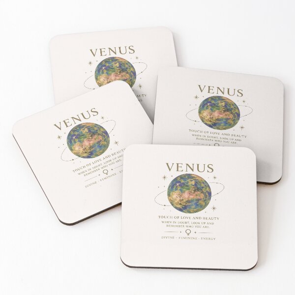 Item preview, Venus Planet Aesthetic Feminine Energy Minimalist Astrology Design designed and sold by SoftMuse Designs.