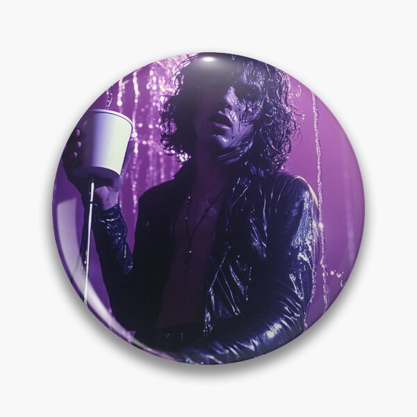 Item preview, Jim Morrison Cinematic Purple Splash designed and sold by WockWave.