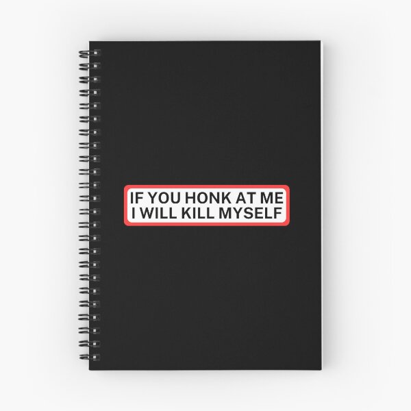 Item preview, If You Honk At Me Funny Humor Meme Bumper designed and sold by SWETA HALDER.