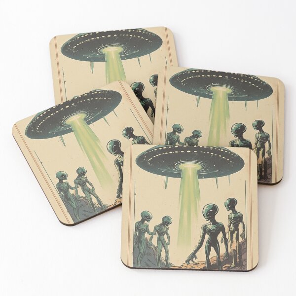 Item preview, Alien Grey Tarot Card - Vintage Style designed and sold by MGC Art.