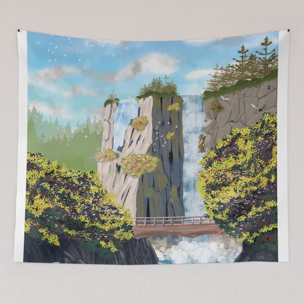 Item preview, The Guardian of the Falls - Digital Horizons of Dreams designed and sold by AliAltinelArt.