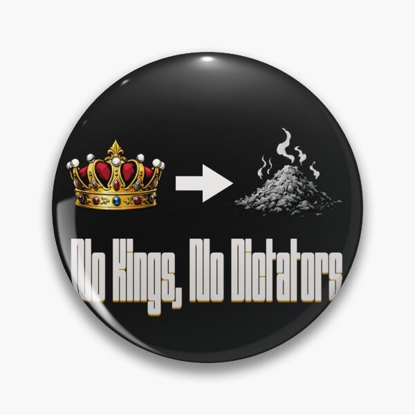 Item preview, No Dictators Crown to Ash Liberty Design designed and sold by Tsugraf Designs.