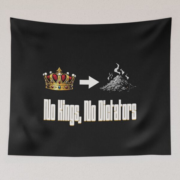 Item preview, No Dictators Crown to Ash Liberty Design designed and sold by Tsugraf Designs.