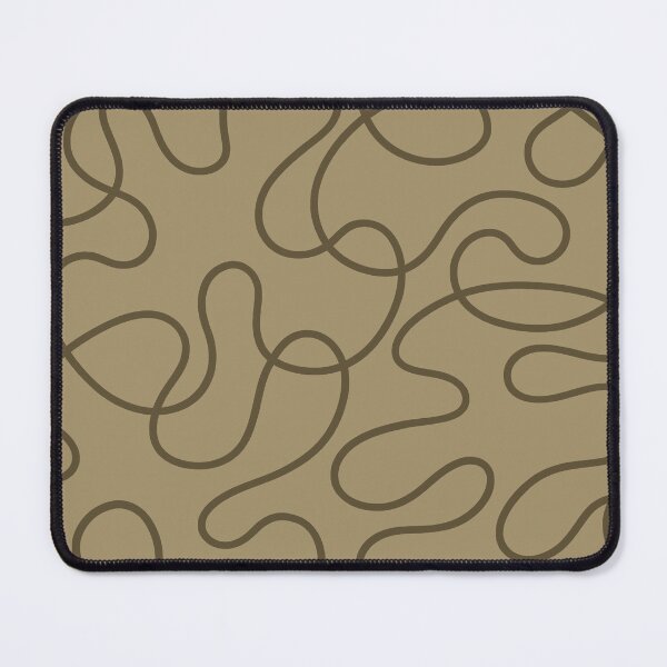 Item preview, Beige and Brown Dancing Lines designed and sold by tonymagnerart.