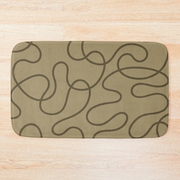 Item preview, Beige and Brown Dancing Lines designed and sold by tonymagnerart.