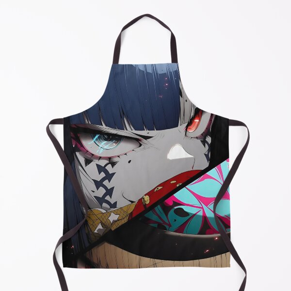 Item preview, Dark Anime Duality Girl – Demon Yokai Cyberpunk Split Face, Glitch Horror Aesthetic Art designed and sold by Dyan4.