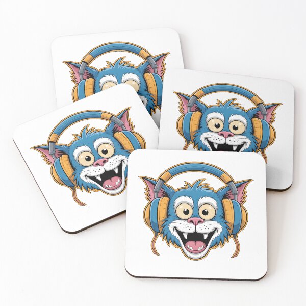 Item preview, Crazy Cat With Headphnes designed and sold by Museum Of Non-Existing Art.