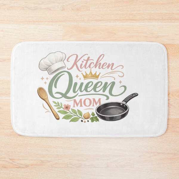 Item preview, Kitchen Queen Mom Funny Cooking Gift designed and sold by Shopex10.