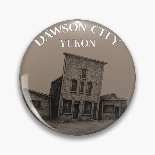 Item preview, Dawson City Yukon Ghost Town – Gold Rush Relic & Abandoned Frontier Streets designed and sold by Analog Aura .