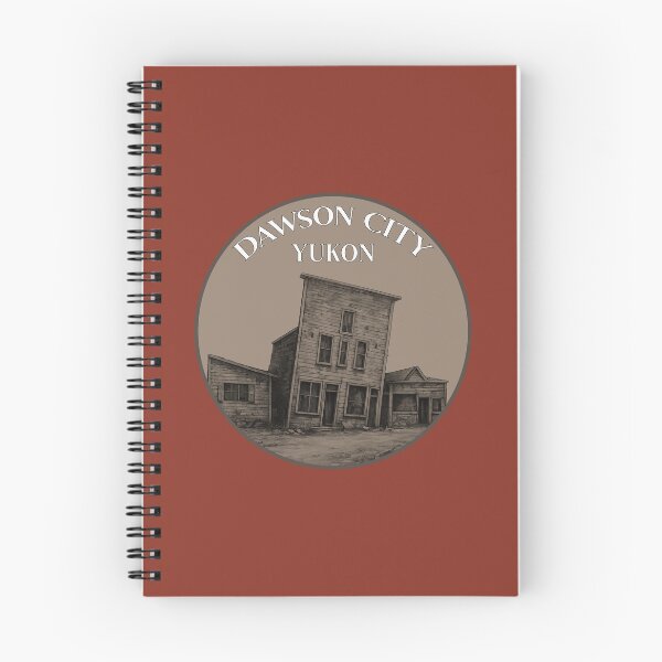 Item preview, Dawson City, pueblo fantasma del Yukón: vestigio de la fiebre del oro y calles fronterizas abandonadas. designed and sold by Analog Aura .