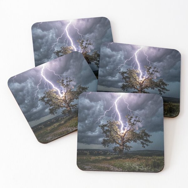 Item preview, Isolated tree struck by lightning designed and sold by Malisa345.