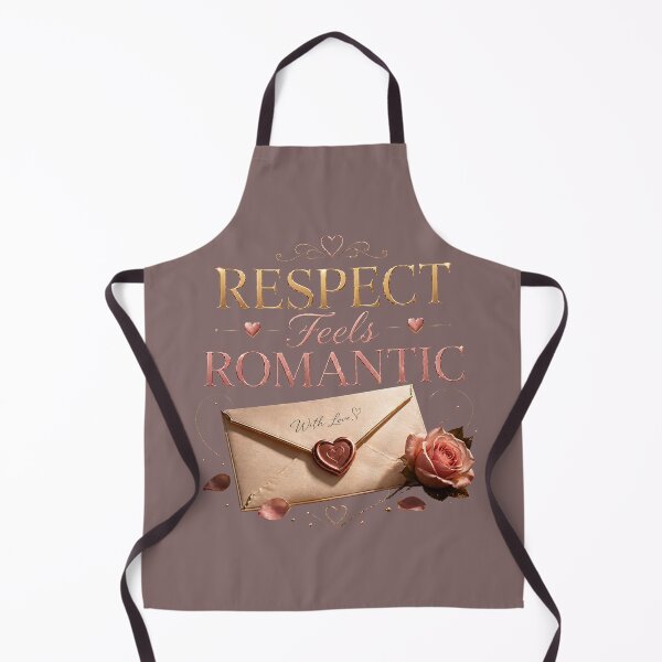 Item preview, Respect Feels Romantic Elegant Love Letter Heart Design designed and sold by JagrDesigns.