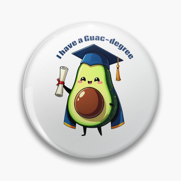Item preview, ​I Have a Guac-degree - Funny Graduation Avocado designed and sold by jo-e-basta.