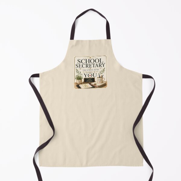 Item preview, School Secretary Appreciation Gift – The School Runs Because of You designed and sold by Novel Works Studio.