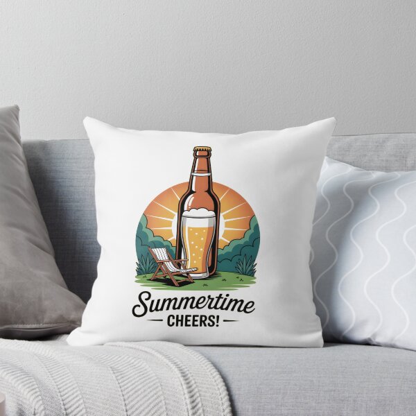 Artikelvorschau, Sommerzeit! Bierflasche und Bierglas entworfen und verkauft von Museum Of Non-Existing Art.