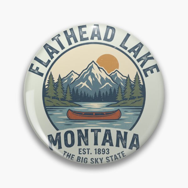 Item preview, Flathead Lake Montana The Big Sky State  designed and sold by Milasneeze.