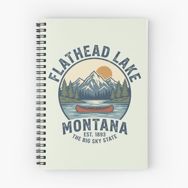 Item preview, Flathead Lake Montana The Big Sky State  designed and sold by Milasneeze.