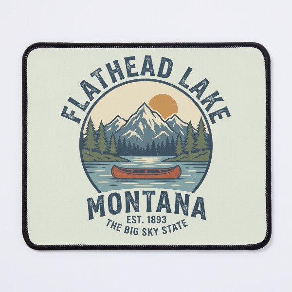 Item preview, Flathead Lake Montana The Big Sky State  designed and sold by Milasneeze.