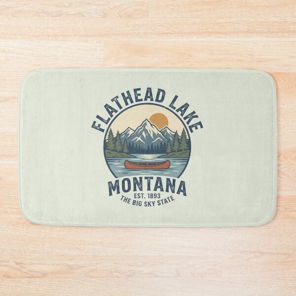 Item preview, Flathead Lake Montana The Big Sky State  designed and sold by Milasneeze.