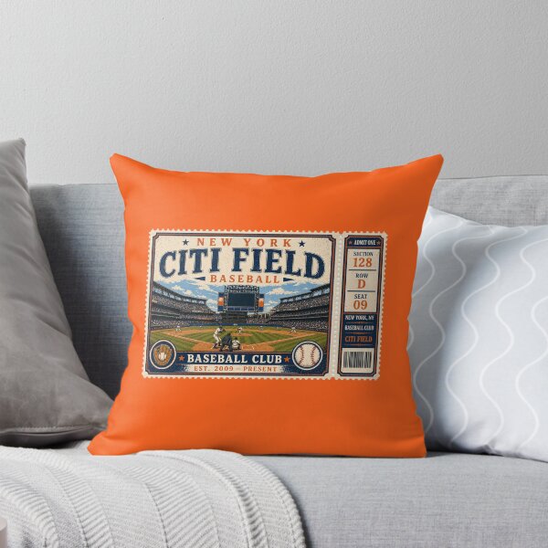 Item preview, New York Baseball Vintage Ticket Stub Citi Field Retro Stadium Design designed and sold by GhostDawgs.
