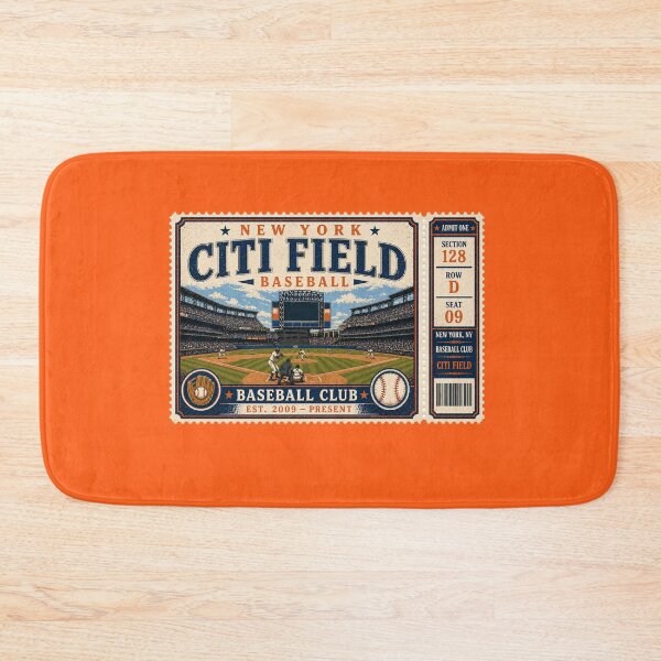 Item preview, New York Baseball Vintage Ticket Stub Citi Field Retro Stadium Design designed and sold by GhostDawgs.