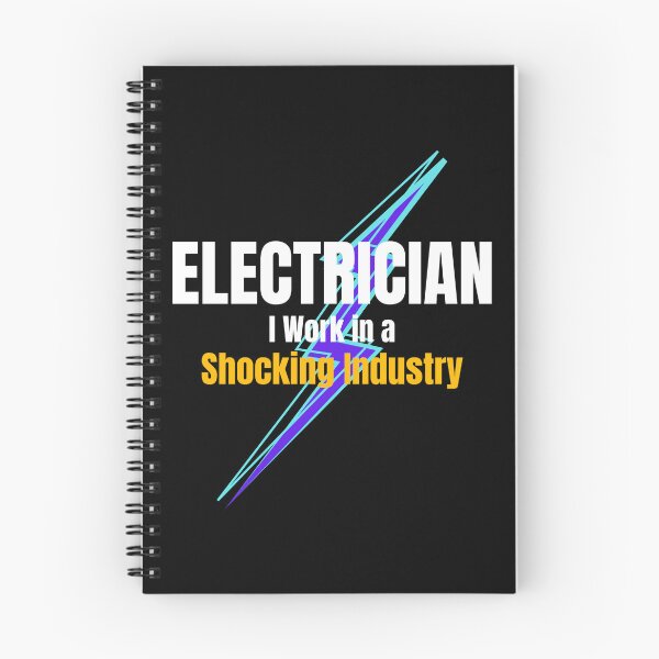Item preview, Electrician I Work in a Shocking Industry | Funny Electrician Gift | Trades Gift designed and sold by TheOmniaMarket.