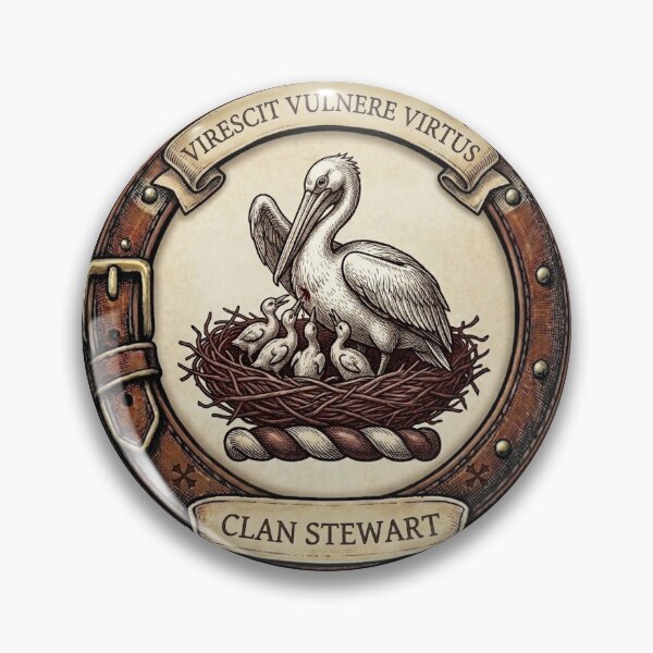 Item preview, Clan Stewart Crest designed and sold by BagTown Clans.