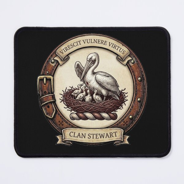Item preview, Clan Stewart Crest designed and sold by BagTown Clans.