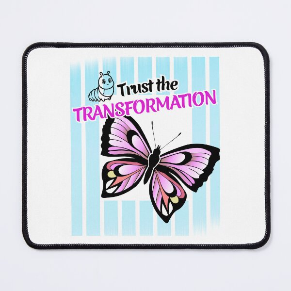 Item preview, Trust the Transformation Butterfly | Metamorphosis Growth Mindset Inspirational Aesthetic Design designed and sold by LAJdesigns.