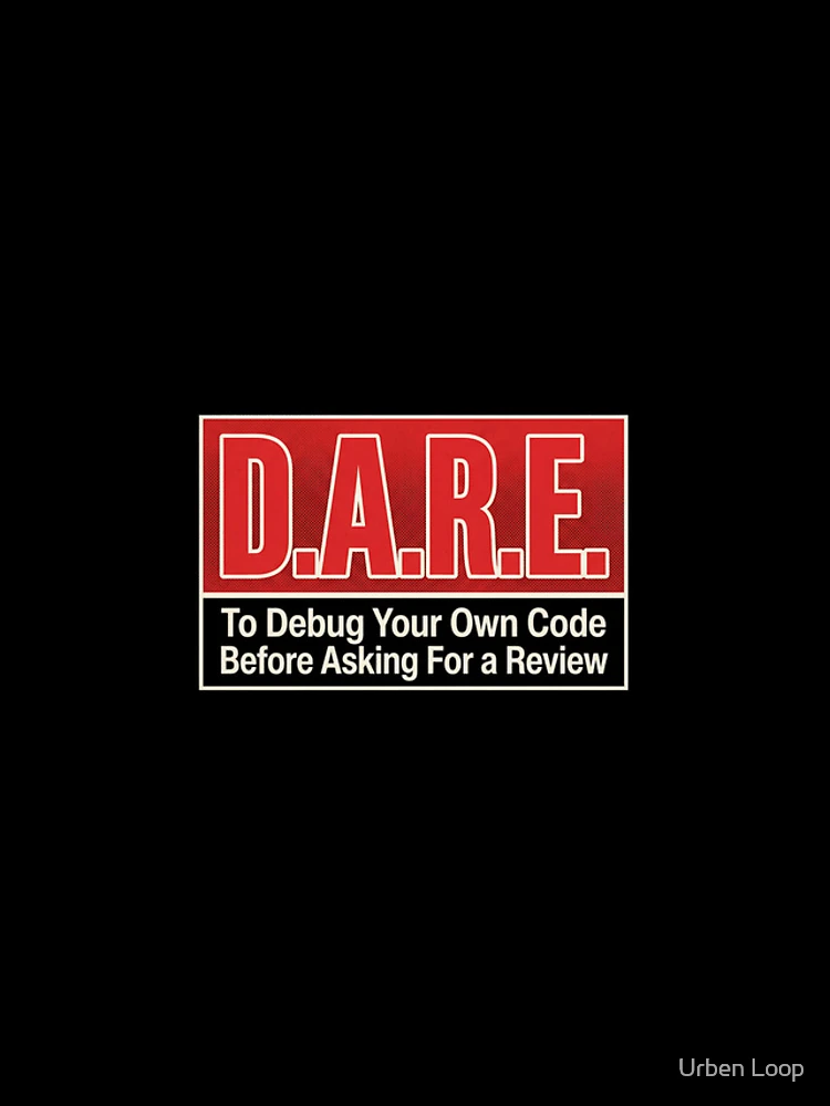 Thumbnail 4 of 4, iPhone Case, D.A.R.E. Debug Your Own Code Funny Programmer Sticker | Coding Humor Dev Gift designed and sold by Urben Loop.
