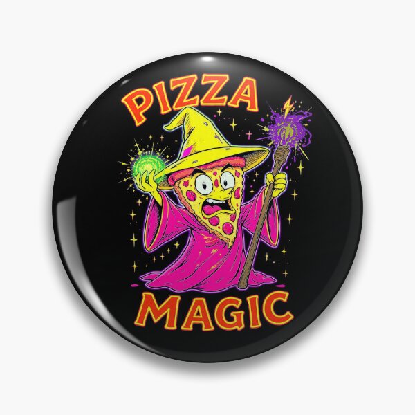 Item preview, Pizza Magic Wizard Slice Funny Pizza Lover Gift designed and sold by PixelQ.