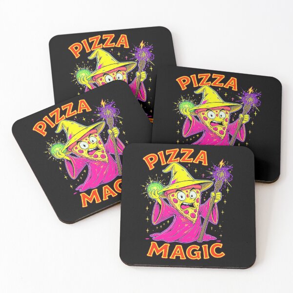 Item preview, Pizza Magic Wizard Slice Funny Pizza Lover Gift designed and sold by PixelQ.