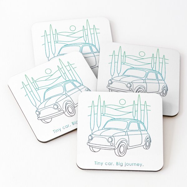 Item preview, Tiny Car – Big Journey designed and sold by Herzbaumatelier.
