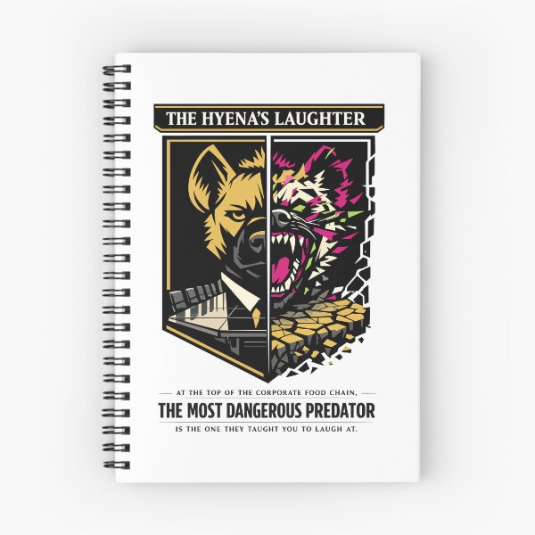 Item preview, Hyena’s Laughter Corporate Predator Duality designed and sold by WildlifeInc.