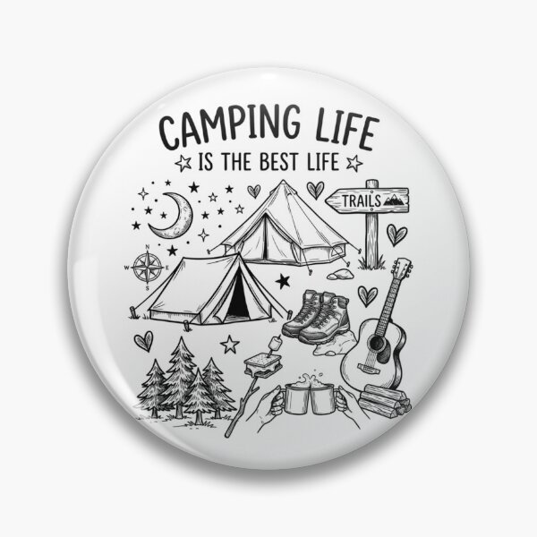 Item preview, Camping Life Adventure Under the Stars designed and sold by colorsartss.