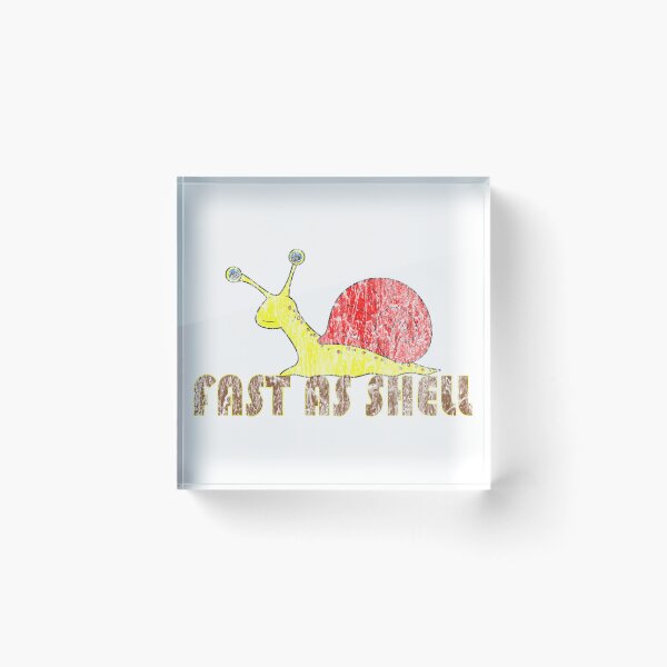 Item preview, Funny Snail Pun Graphic - Fast As Shell designed and sold by ChR-oman.