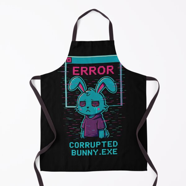 Item preview, Corrupted Bunny.exe – Kawaii Glitch Rabbit designed and sold by JupiterGlitchEmpire.